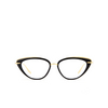 Dita® Cat-eye Eyeglasses: DTX517 color Blk-gld - product thumbnail 1/3.