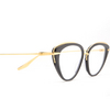 Dita® Cat-eye Eyeglasses: DTX517 color Blk-gld - product thumbnail 3/3.