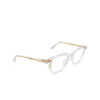 Dita® Square Eyeglasses: Lineus DTX702-A-03 color Crystal Gold Clr-gld - product thumbnail 2/3.