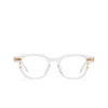 Dita® Square Eyeglasses: Lineus DTX702-A-03 color Crystal Gold Clr-gld - product thumbnail 1/3.