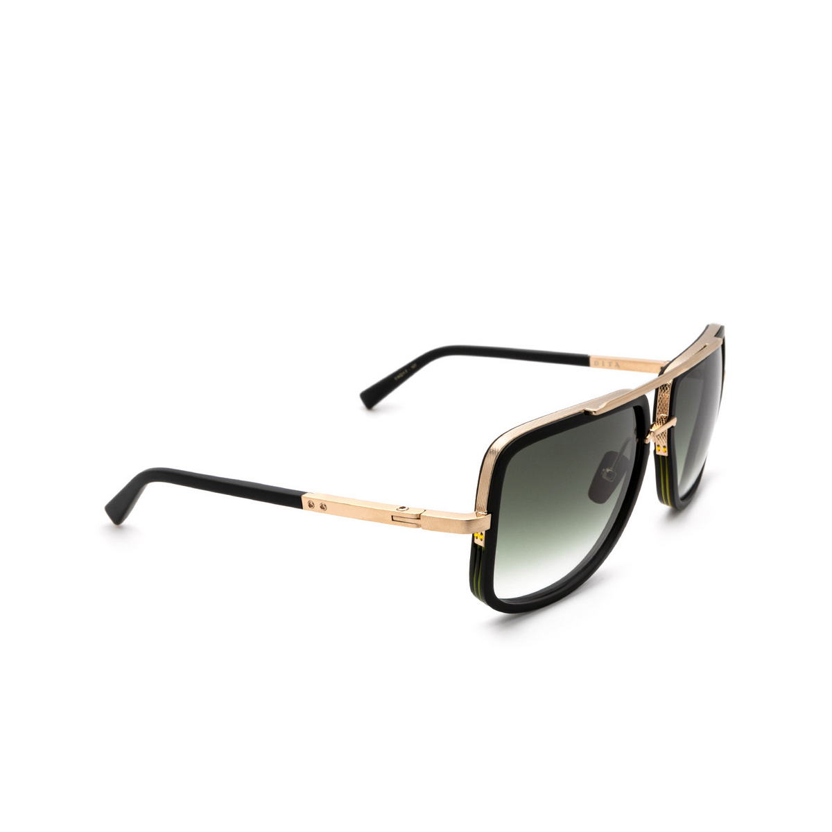 Dita MACH-ONE Sunglasses BLK-12K Black - three-quarters view