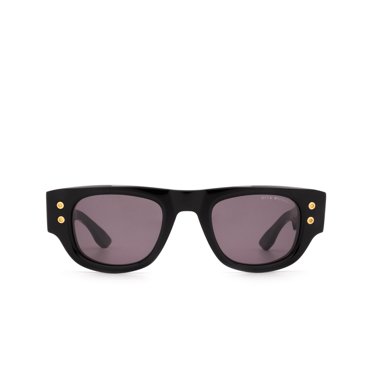 Dita MUSKEL Sunglasses BLK-GLD Black & Gold - front view