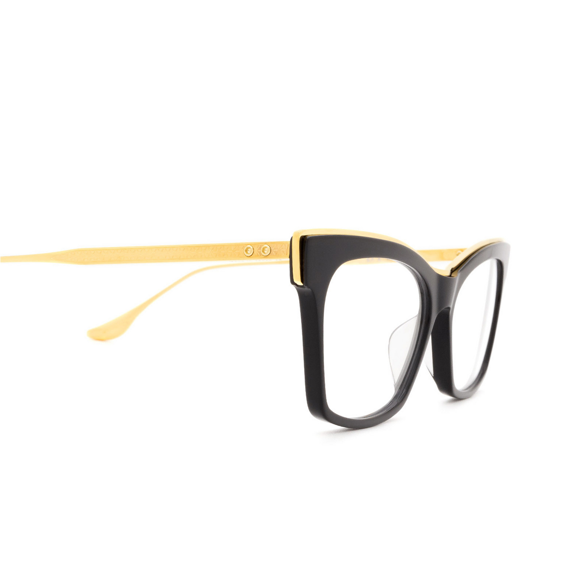 Dita NEMORA Eyeglasses BLK-GLD Black & Gold - product thumbnail 3/4