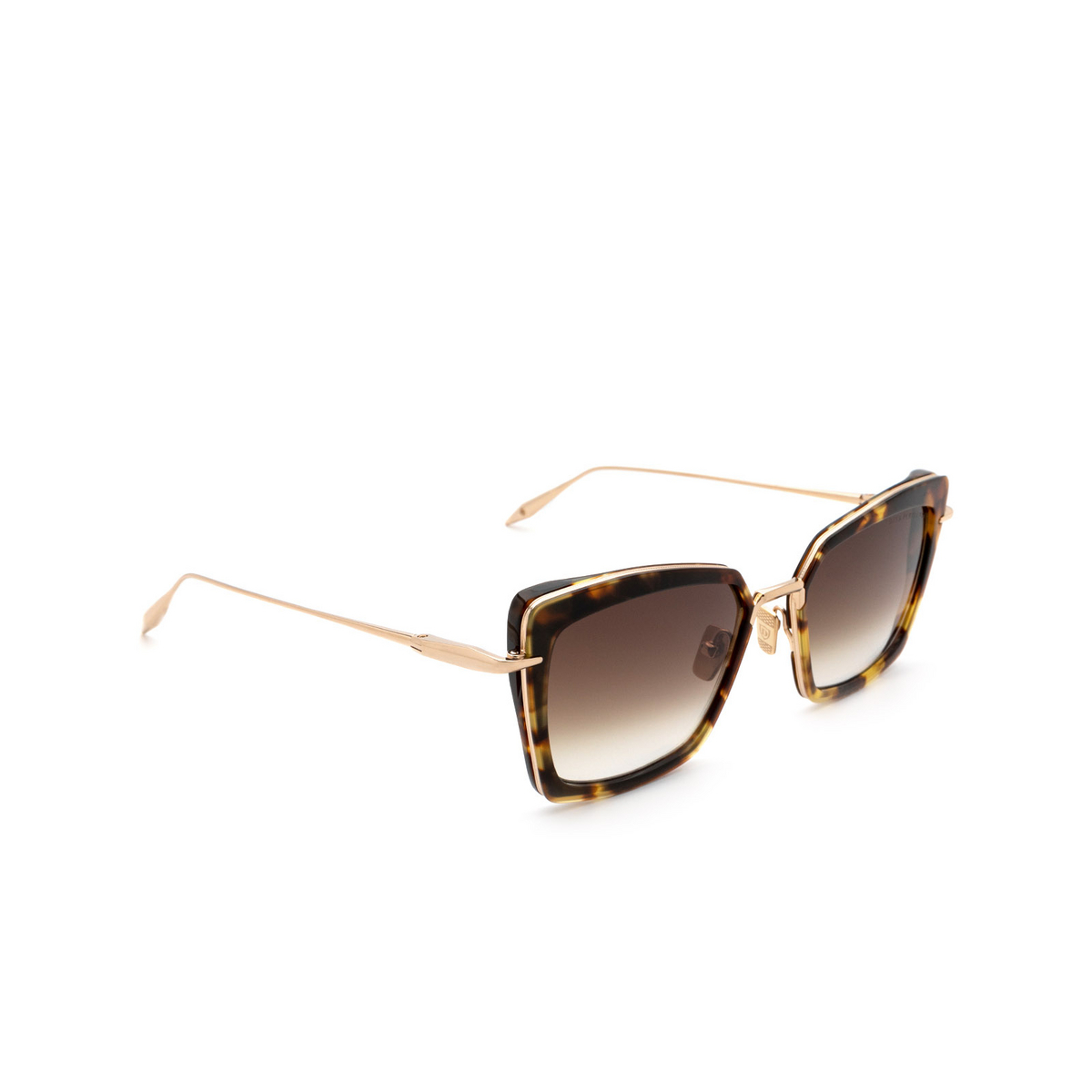 Dita PERPLEXER Sunglasses TRT-GLD Tortoise Gold - three-quarters view