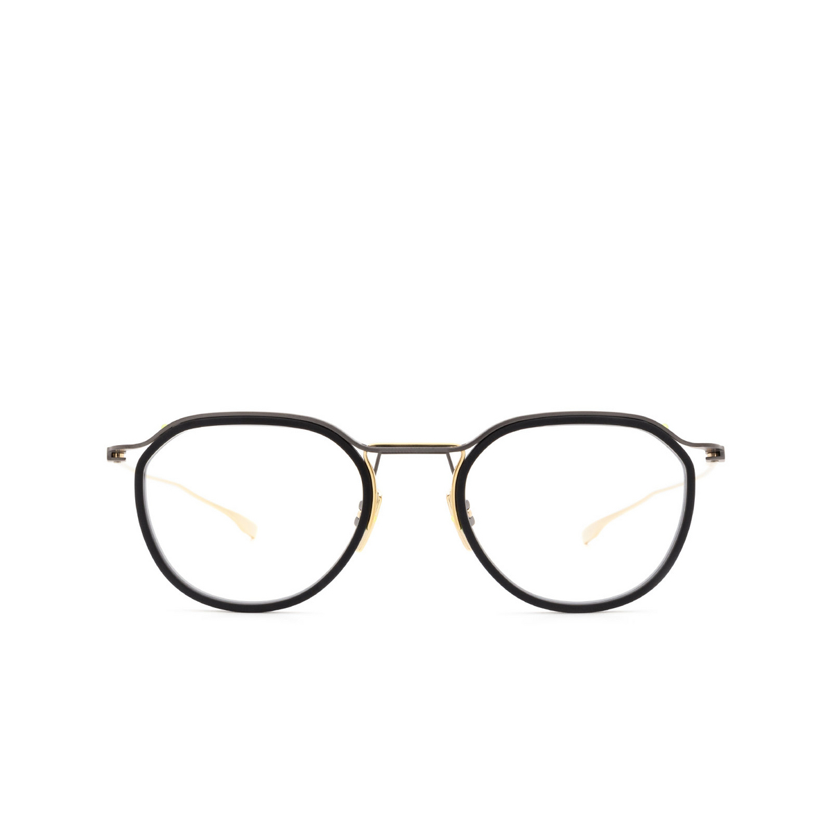 Dita SCHEMA-TWO Eyeglasses BLK-GLD Black & Gold - front view