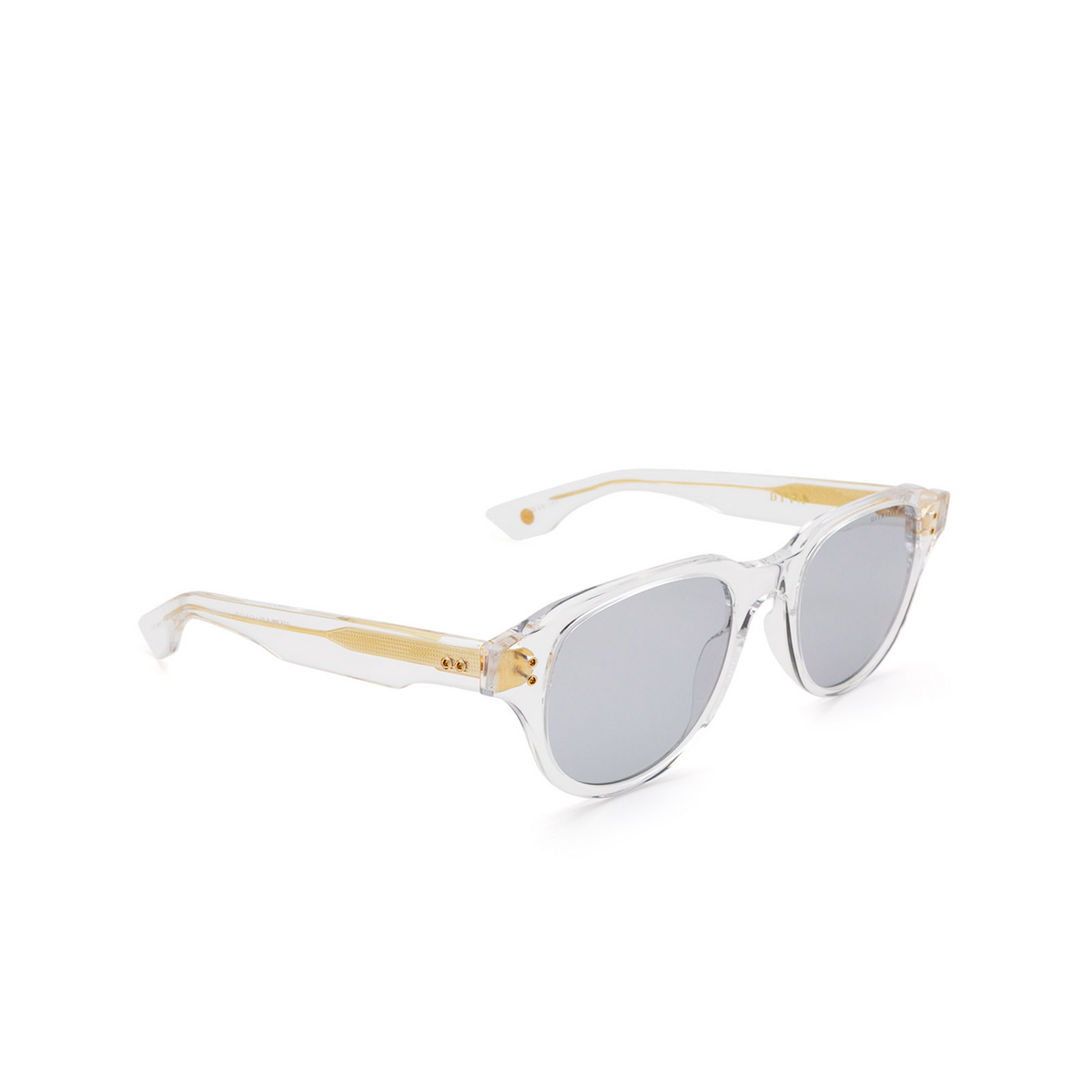 Dita TELEHACKER Sunglasses CLR-GLD Crystal Gold - three-quarters view