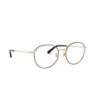 Dolce & Gabbana DG1322 Korrektionsbrillen 1334 gold / black - Produkt-Miniaturansicht 2/4