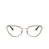 Dolce & Gabbana DG1326 Eyeglasses 1334 gold / black - product thumbnail 1/4
