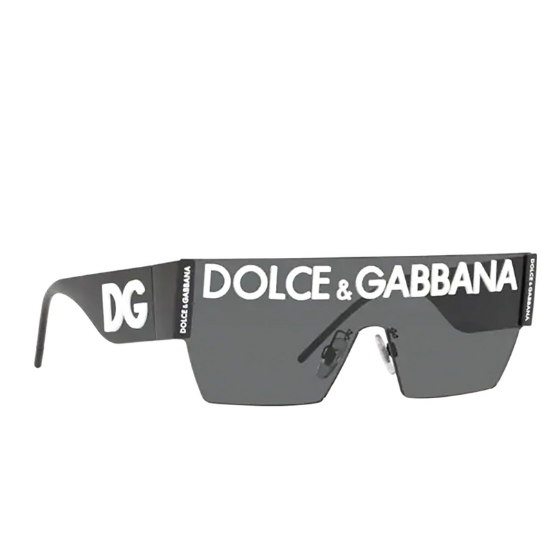 Dolce & Gabbana DG2233 Sunglasses 01/87 black - 2/4