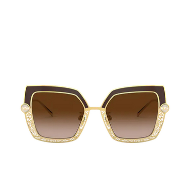 Dolce & Gabbana DG2251H Sunglasses 132013 brown - front view