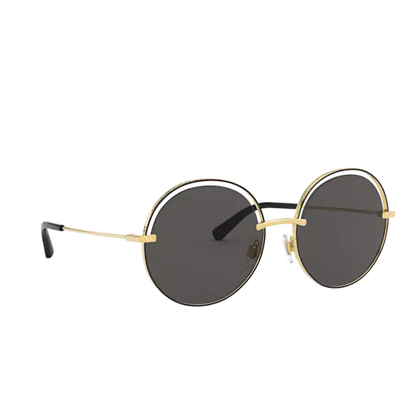 Dolce & Gabbana DG2262 Sunglasses 133487 black - 2/4