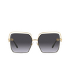 Dolce & Gabbana DG2268 Sonnenbrillen 13348G gold/black - Produkt-Miniaturansicht 1/4