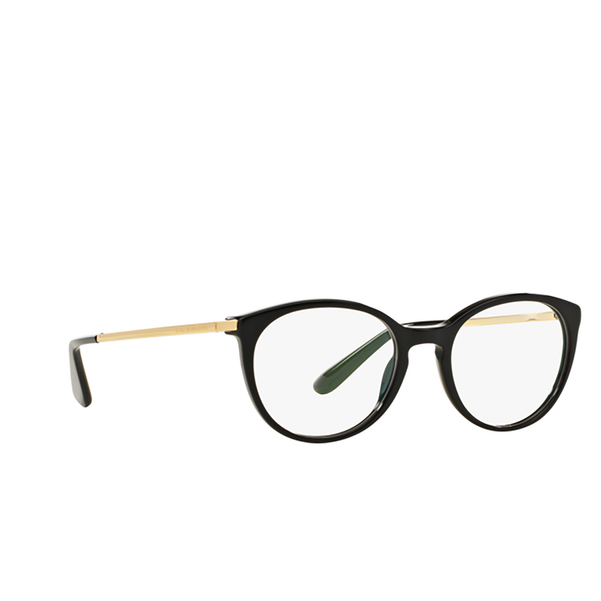 Dolce & Gabbana DG3242 Eyeglasses 501 BLACK - product thumbnail 2/4