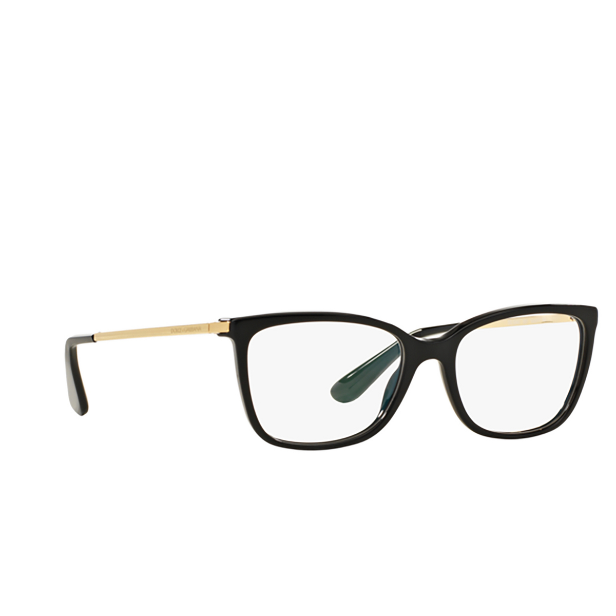 Dolce & Gabbana® Square Eyeglasses: DG3243 color Black 501 - 2/3.