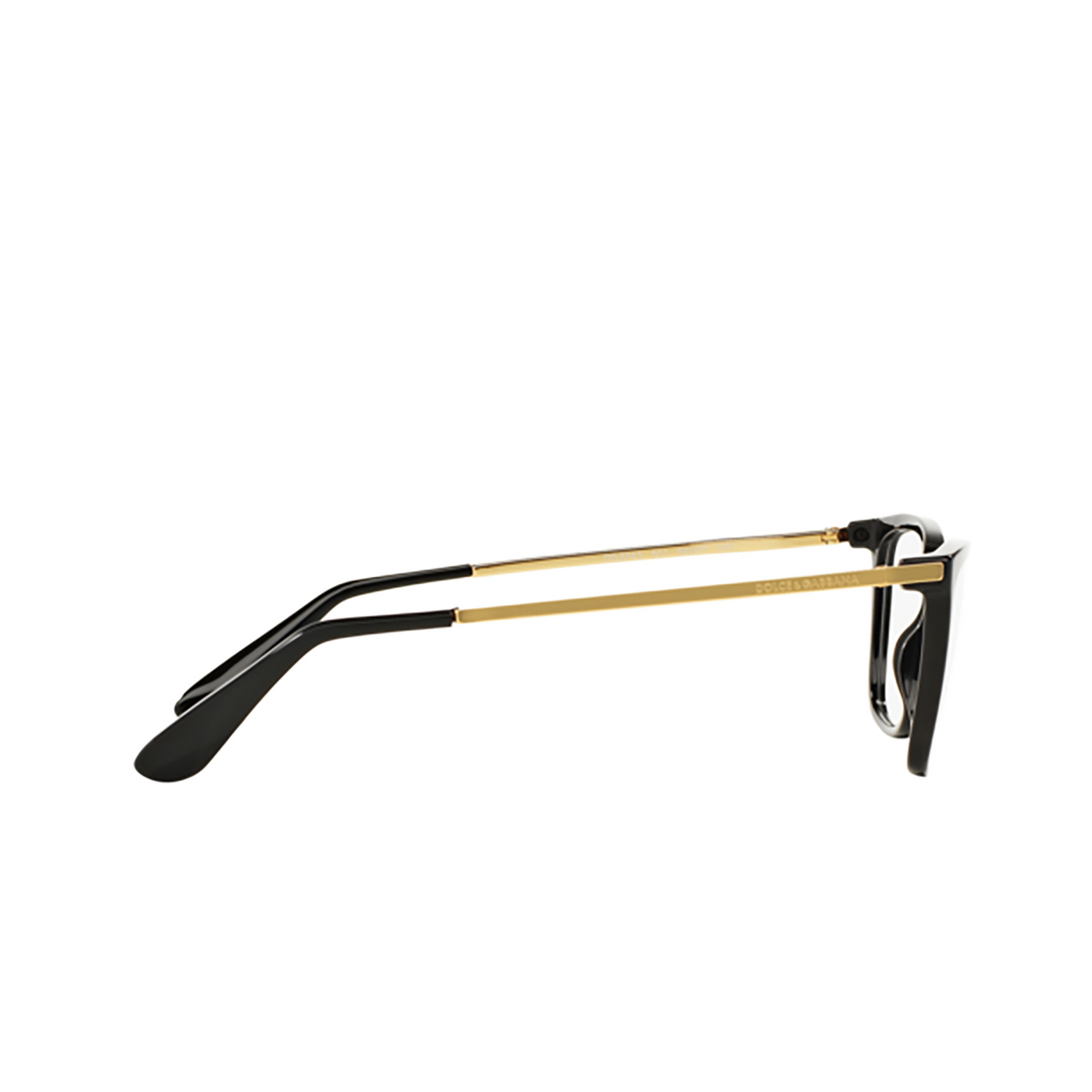 Dolce & Gabbana® Square Eyeglasses: DG3243 color Black 501 - 3/3.