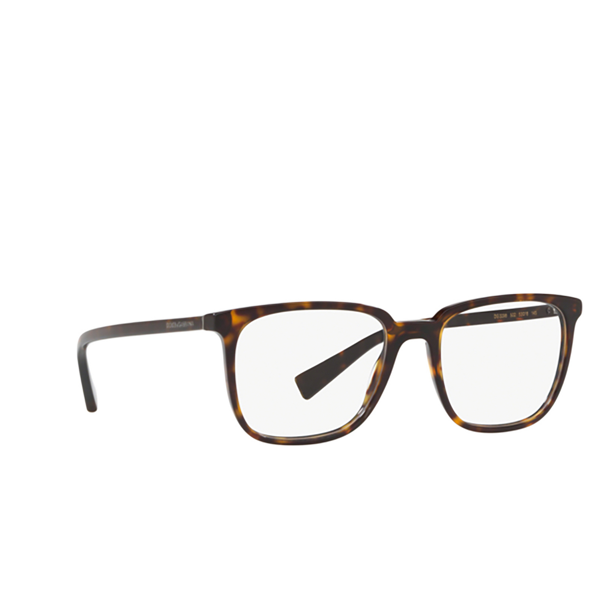 Dolce & Gabbana DG3298 Eyeglasses 502 - three-quarters view