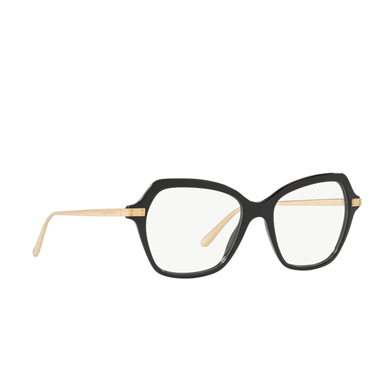 Dolce & Gabbana DG3311 Eyeglasses 501 BLACK - product thumbnail 2/4