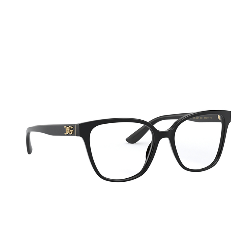 Dolce & Gabbana DG3321 Korrektionsbrillen 501 black - 2/4