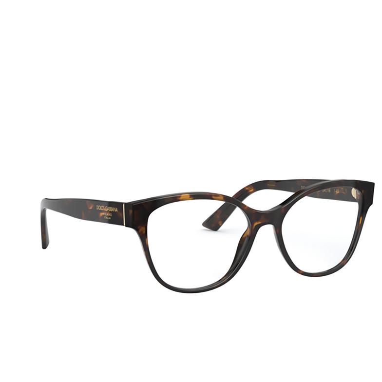 Dolce & Gabbana DG3322 Eyeglasses 502 havana - 2/4
