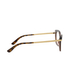 Dolce & Gabbana DG3325 Korrektionsbrillen 3256 havana on transparent brown - Produkt-Miniaturansicht 3/4