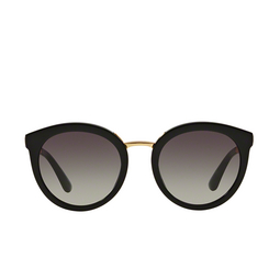 Dolce & Gabbana® Round Sunglasses: DG4268 color 501/8G Black 