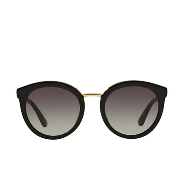 Gafas de sol Dolce & Gabbana DG4268 501/8G black - Vista delantera
