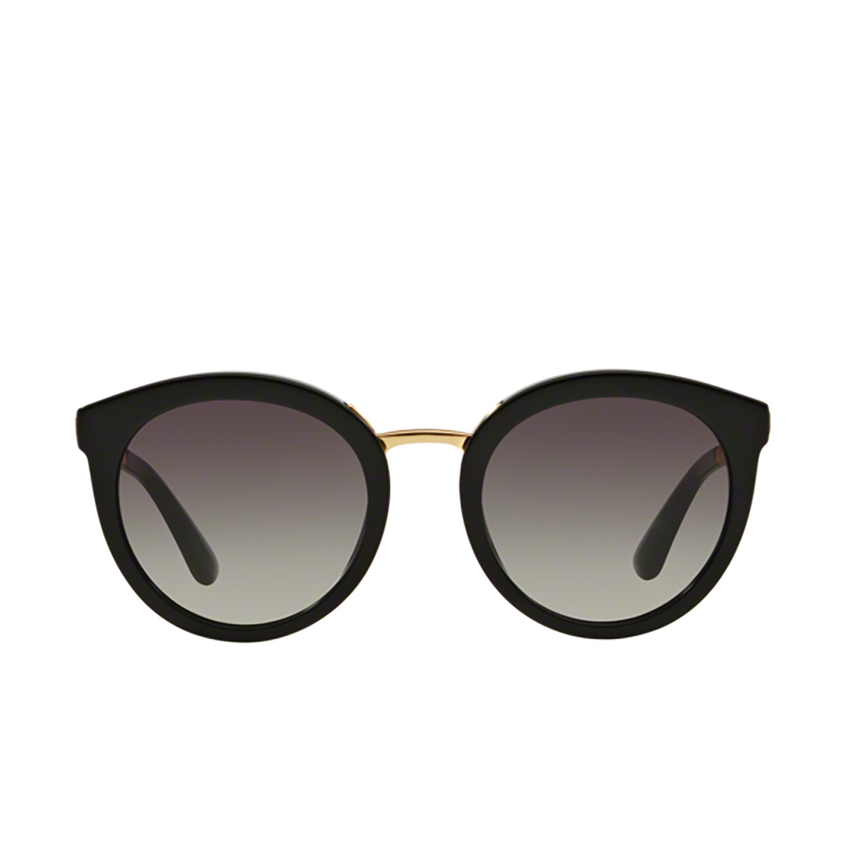 Dolce & Gabbana DG4268 Sunglasses 501/8G BLACK - front view