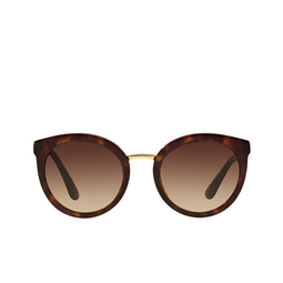 Dolce & Gabbana® Round Sunglasses: DG4268 color Havana 502/13.