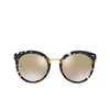 Dolce & Gabbana DG4268 Sunglasses 911/6E cube black / gold - product thumbnail 1/4