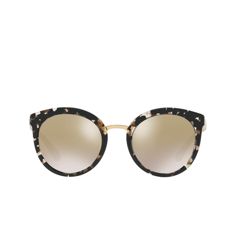 Dolce & Gabbana DG4268 Sunglasses 911/6E cube black / gold - 1/4