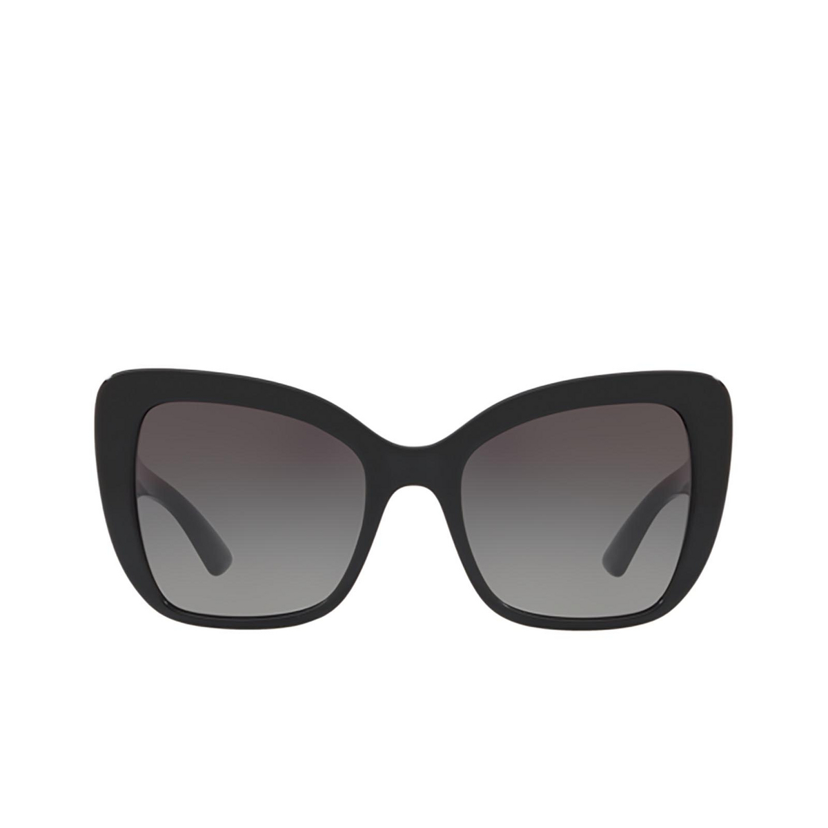 Dolce & Gabbana® Butterfly Sunglasses: DG4348 color 501/8G Black - product thumbnail 1/3