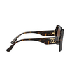 Occhiali da sole Dolce & Gabbana DG4377 502/13 havana - anteprima prodotto 3/4