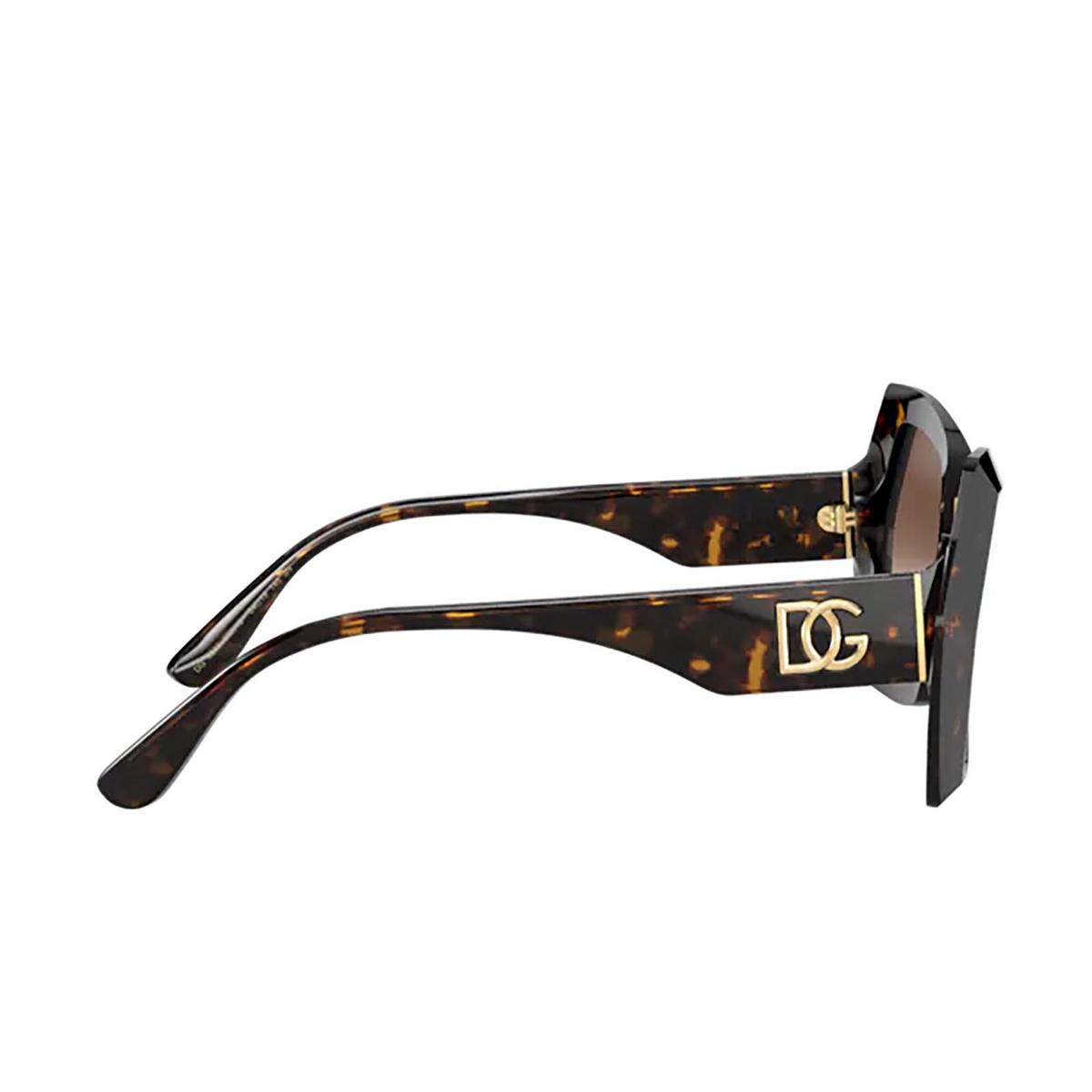 Dolce & Gabbana® Butterfly Sunglasses: DG4377 color 502/13 Havana - product thumbnail 3/3