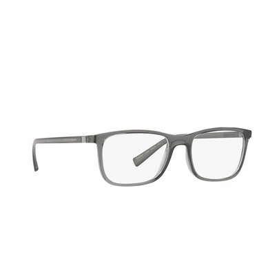 Dolce & Gabbana DG5027 Eyeglasses 3160 transparent grey - three-quarters view