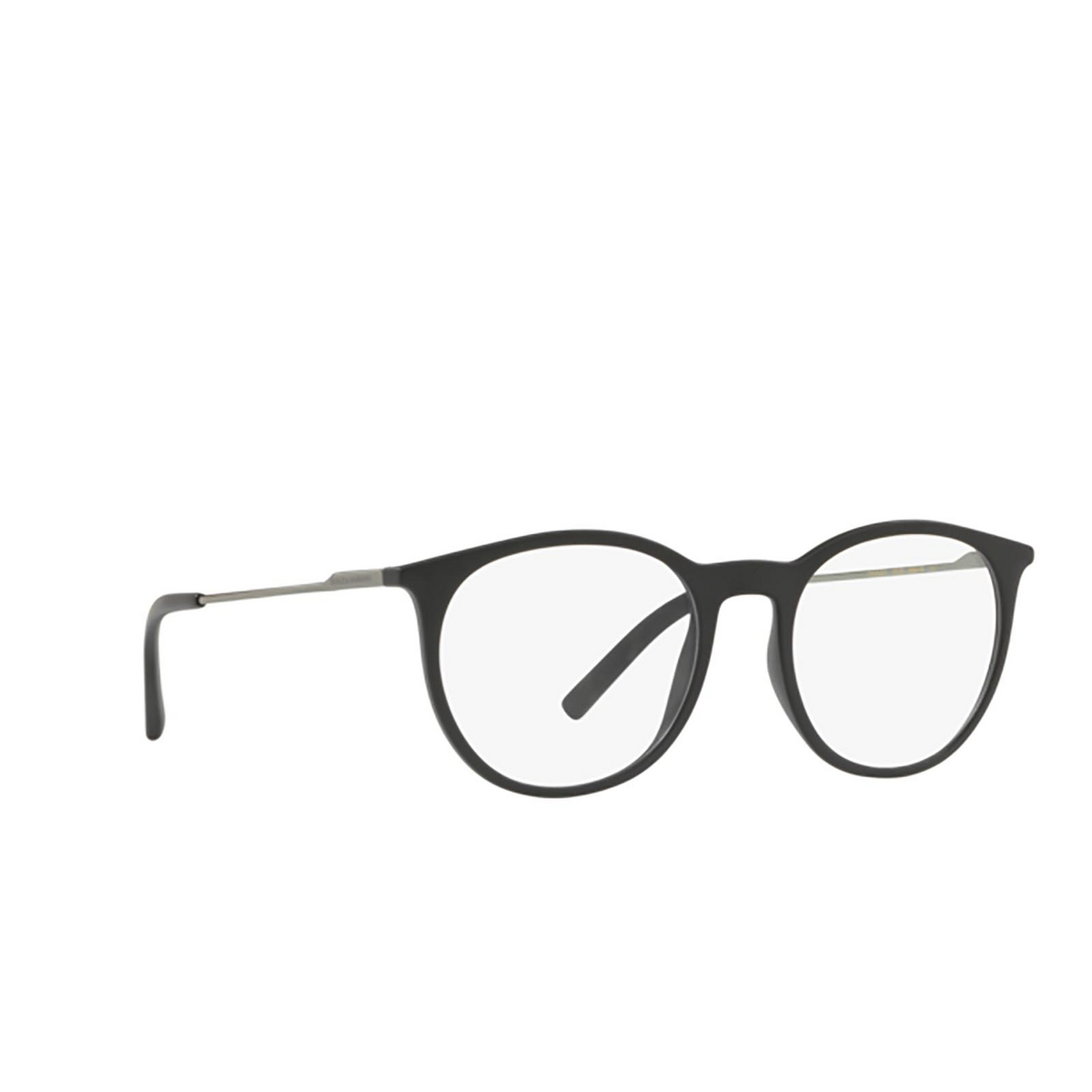 Occhiali da vista Dolce & Gabbana DG5031 2525 MATTE BLACK - tre quarti