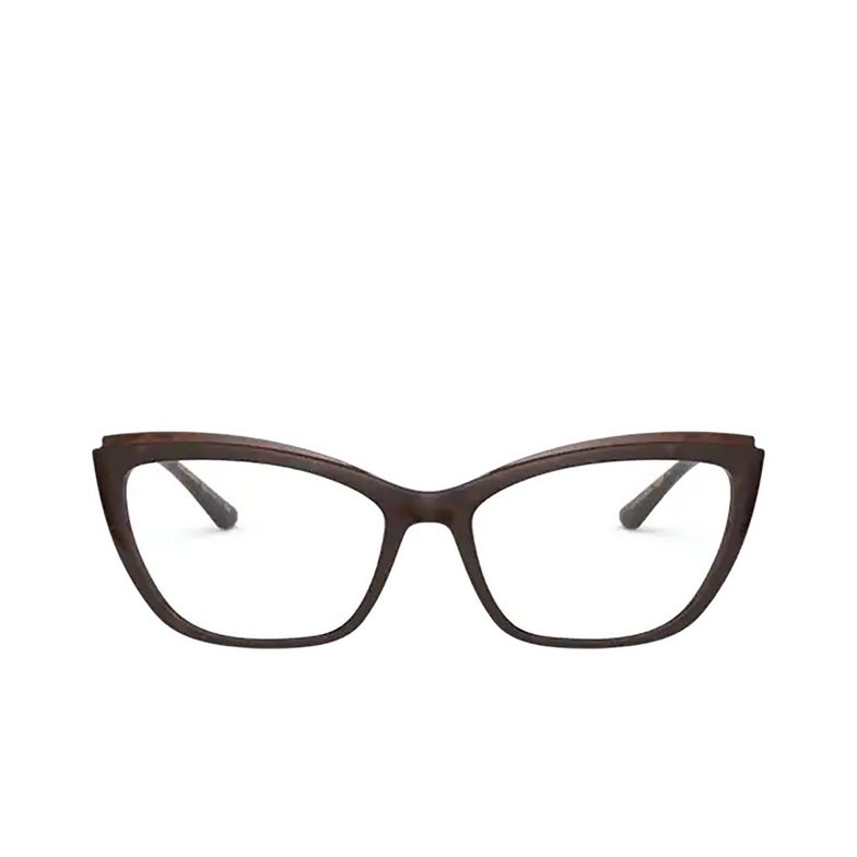 Dolce & Gabbana DG5054 Eyeglasses 3185 havana on transparent brown - 1/4