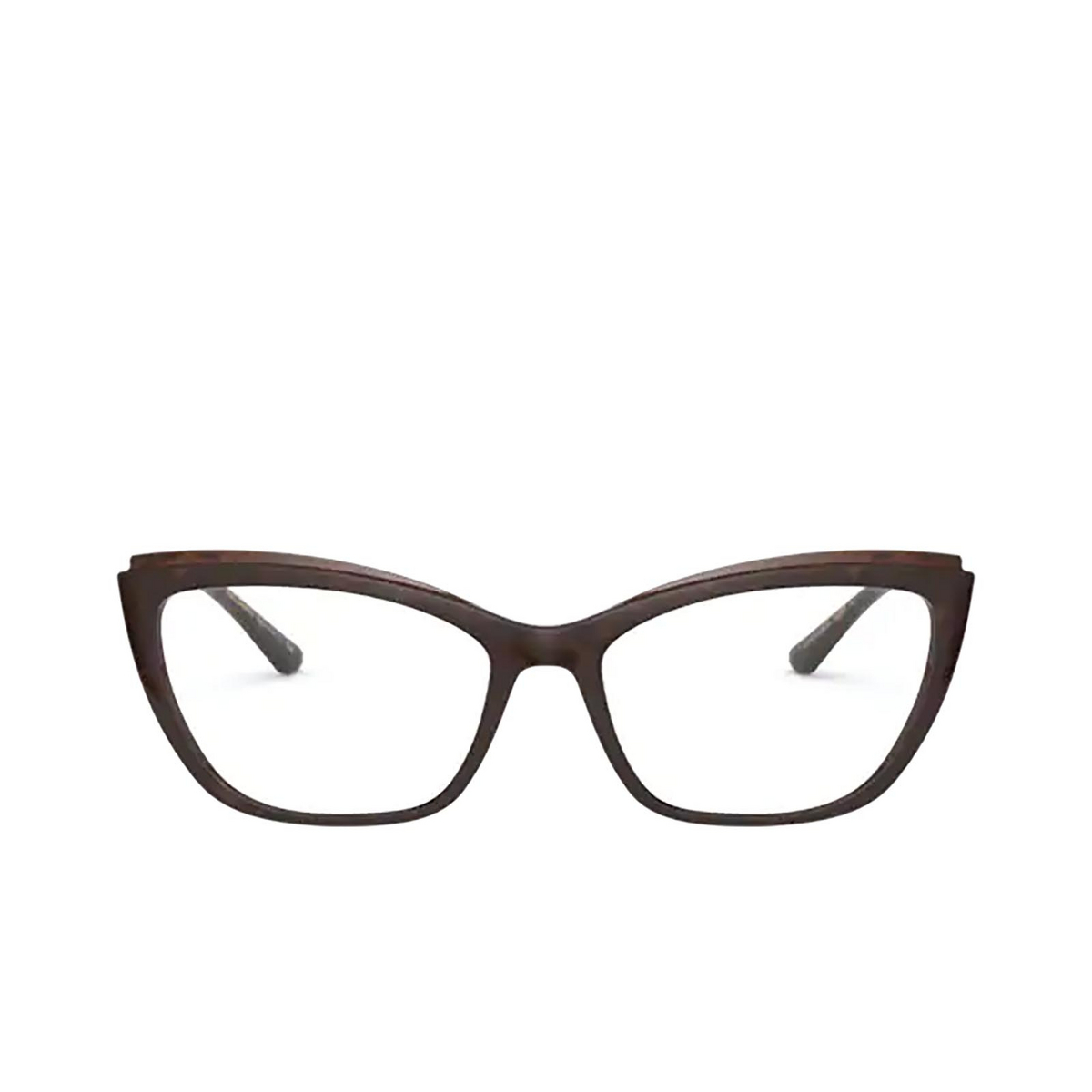 Occhiali da vista Dolce & Gabbana DG5054 3185 HAVANA ON TRANSPARENT BROWN - anteprima prodotto 1/4