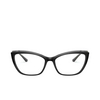 Dolce & Gabbana DG5054 Eyeglasses 3246 black on transparent grey - product thumbnail 1/4