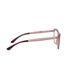 Dolce & Gabbana DG5054 Eyeglasses 3247 bordeaux on transparent pink - product thumbnail 3/4