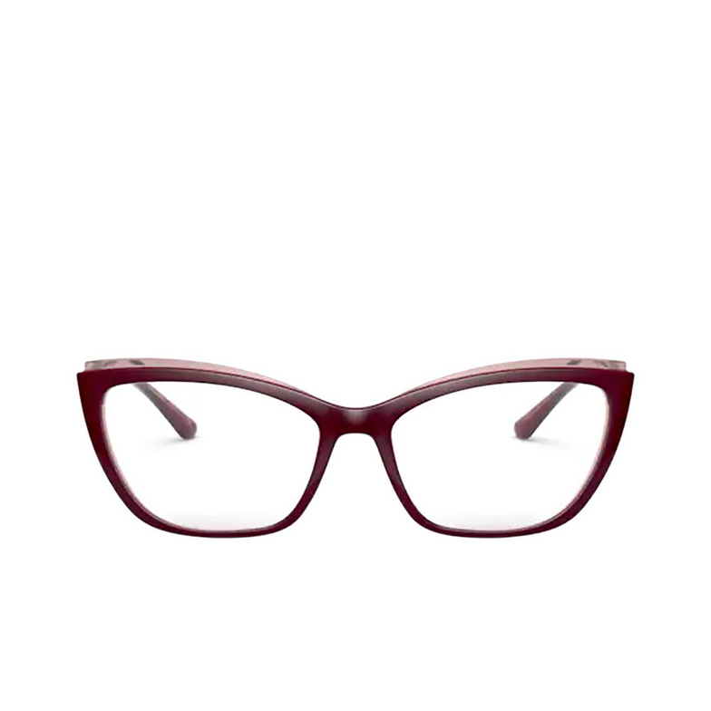 Dolce & Gabbana DG5054 Eyeglasses 3247 bordeaux on transparent pink - 1/4