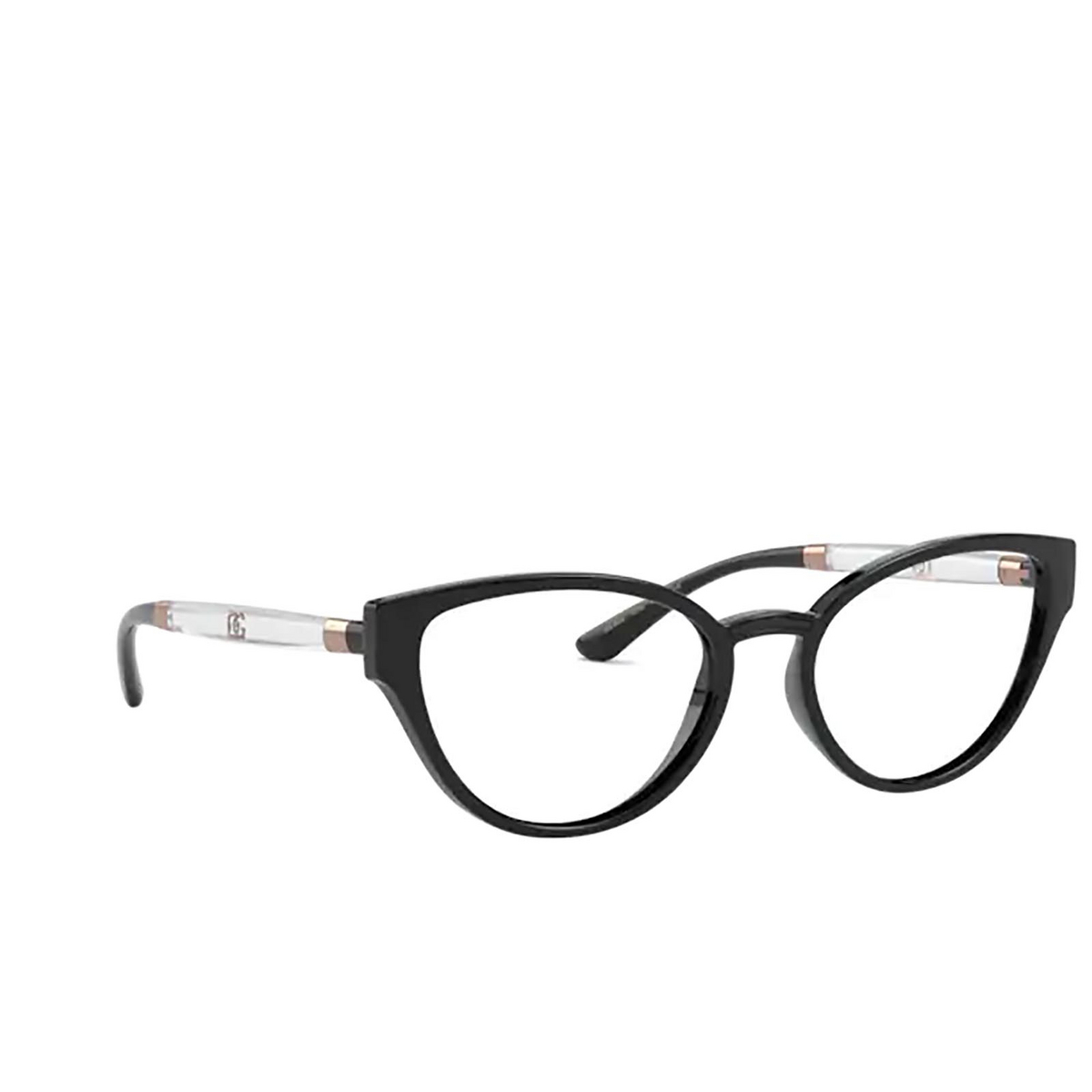 Occhiali da vista Dolce & Gabbana DG5055 5012 BLACK - anteprima prodotto 2/4