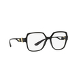 Dolce & Gabbana® Square Eyeglasses: DG5065 color Black 501 - product thumbnail 2/3.