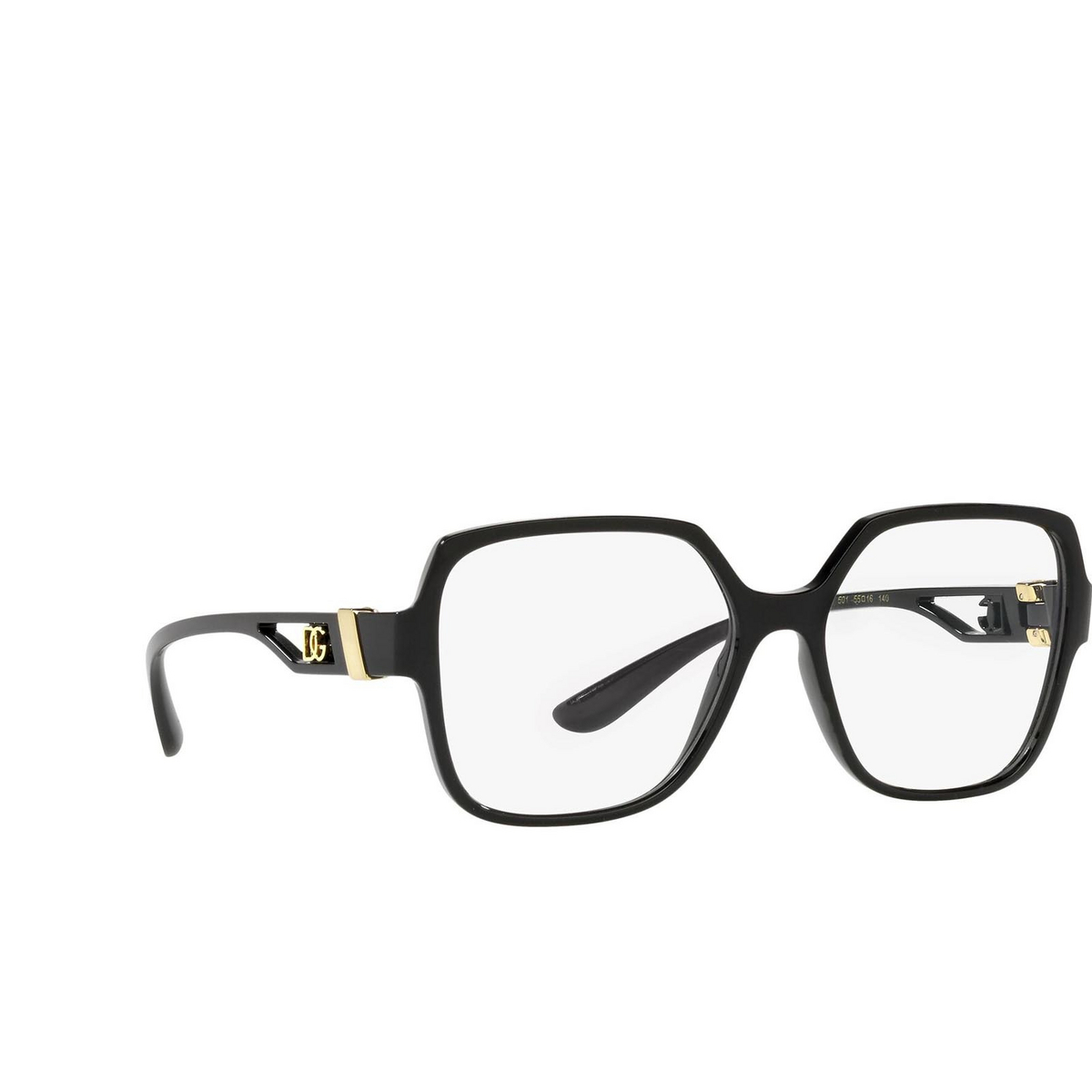 Occhiali da vista Dolce & Gabbana DG5065 501 Black - tre quarti