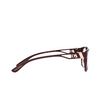 Dolce & Gabbana DG5066 Eyeglasses 3285 transparent bordeaux - product thumbnail 3/4