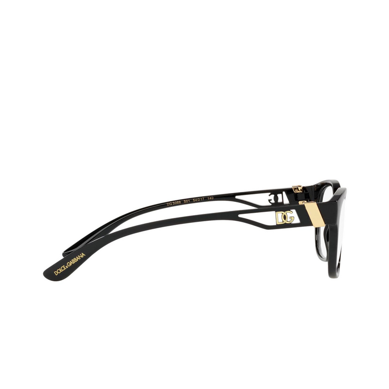 Dolce & Gabbana DG5066 Korrektionsbrillen 501 black - 3/4