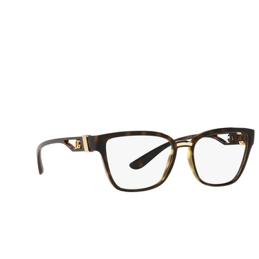 Dolce & Gabbana DG5070 Korrektionsbrillen 502 havana - Dreiviertelansicht