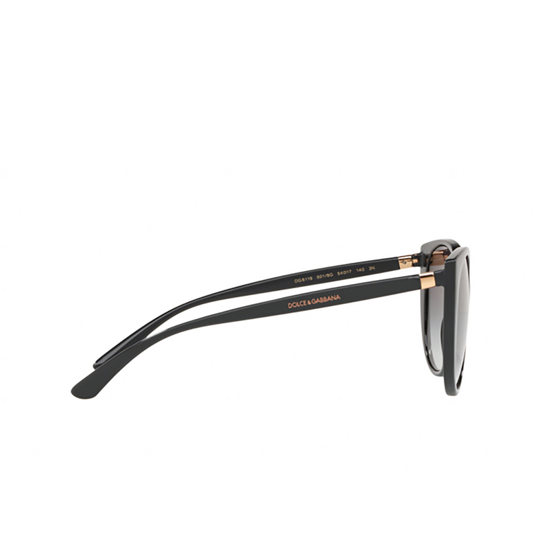 Dolce & Gabbana DG6119 Sunglasses 501/8G black - 3/4