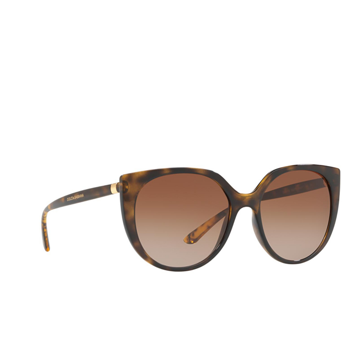 Dolce & Gabbana® Butterfly Sunglasses: DG6119 color Havana 502/13 - product thumbnail 2/3.
