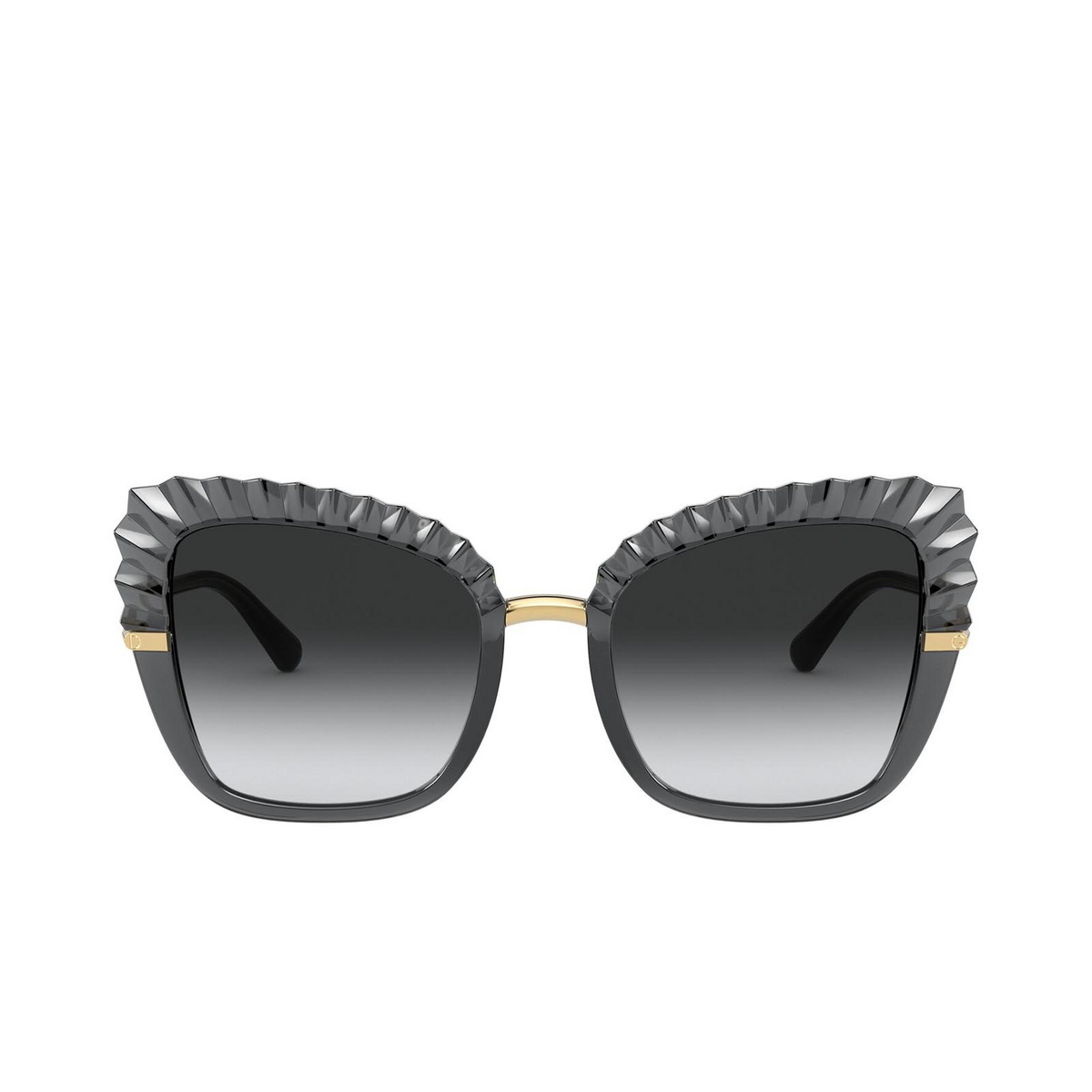 Dolce & Gabbana DG6131 Sunglasses 31608G Transparent Grey - front view