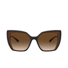 Dolce & Gabbana DG6138 Sunglasses 318513 havana on transparent brown - product thumbnail 1/4